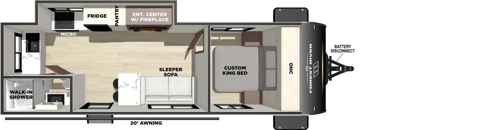 2500CK Floorplan Image